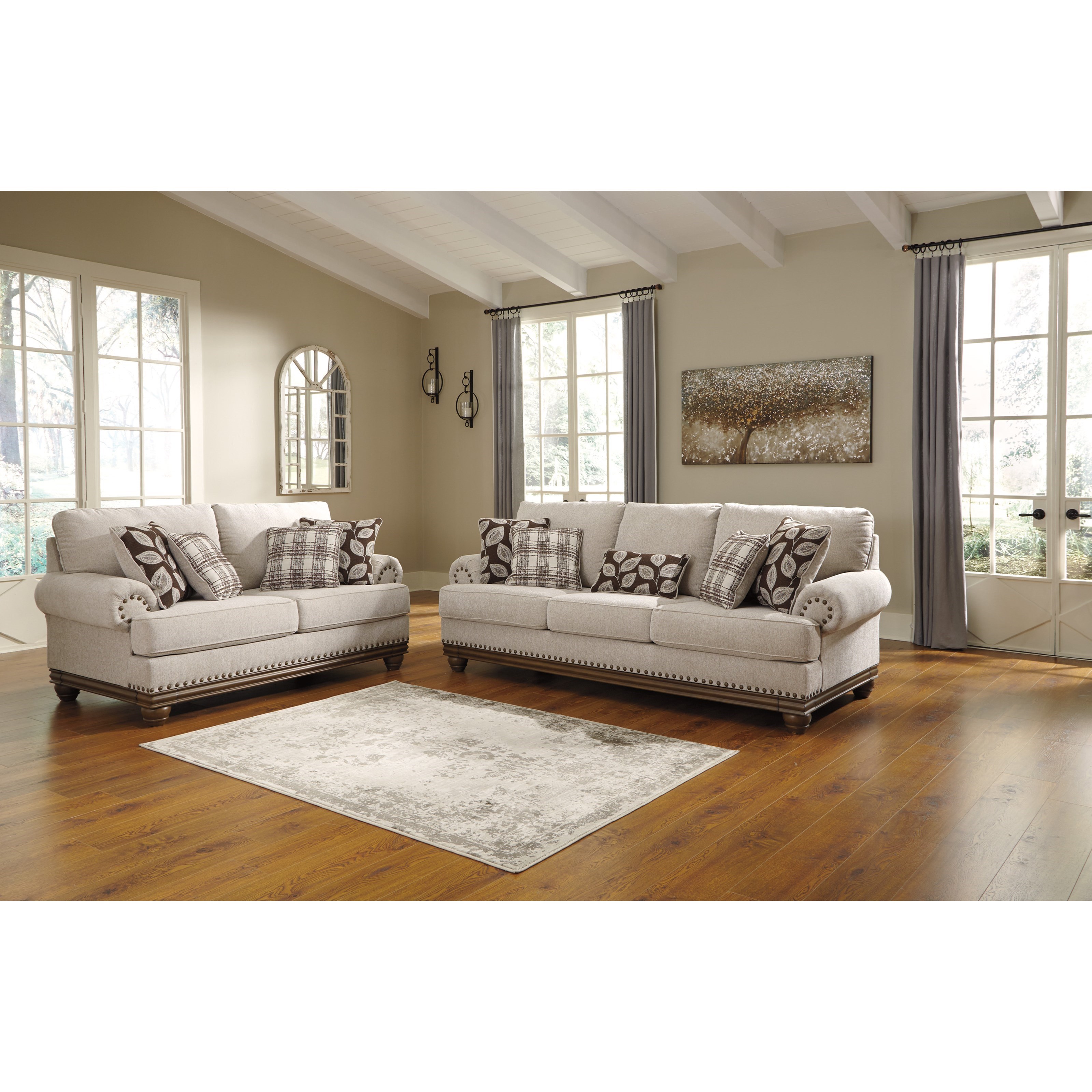 Ashley furniture harleson chair and a half best sale